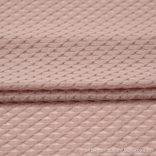 Polyester Cotton Spandex Jacquard Knitted Fabric